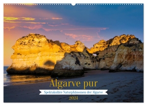 Michalzik, Paul. Algarve pur (Wandkalender 2024 DIN A2 quer), CALVENDO Monatskalender - Die Fels Algarve ¿ Eine Schönheit im Süden von Portugal. Calvendo, 2023.