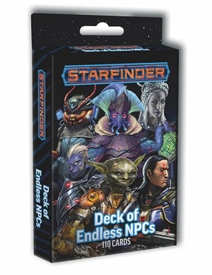 Starfinder Development Team. Starfinder Deck of Endless Npcs. Paizo, Inc., 2023.