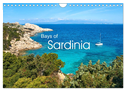 Bays of Sardinia (Wall Calendar 2024 DIN A4 landscape), CALVENDO 12 Month Wall Calendar