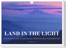 Land in the Light - Mountains and Coastals in Oregon and Washington - by Jeremy Cram / UK-Version (Wall Calendar 2025 DIN A4 landscape), CALVENDO 12 Month Wall Calendar