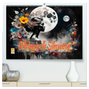 Geheimnisvolle Silhouetten (hochwertiger Premium Wandkalender 2025 DIN A2 quer), Kunstdruck in Hochglanz