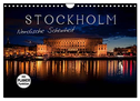 Stockholm - Nordische Schönheit (Wandkalender 2024 DIN A4 quer), CALVENDO Monatskalender