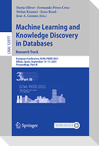 Machine Learning and Knowledge Discovery in Databases. Research Track