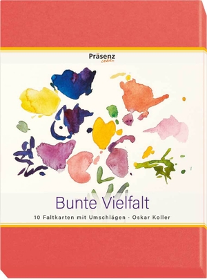 KK-Serie Bunte Vielfalt - 10 Faltkarten mit Umschlägen von Oskar Koller. Präsenz Medien & Verlag, 2023.