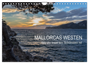 Mallorcas Westen (Wandkalender 2025 DIN A4 quer), CALVENDO Monatskalender