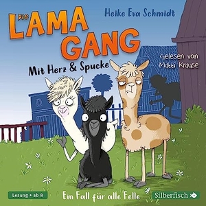 Schmidt, Heike Eva. Die Lama-Gang. Mit Herz & Spucke 1: Ein Fall für alle Felle. Silberfisch, 2021.