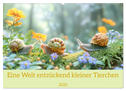 Eine Welt entzückend kleiner Tierchen (Wandkalender 2025 DIN A2 quer), CALVENDO Monatskalender
