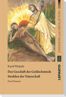 Vor dem Geschäft des Goldschmieds. Strahlen der Vaterschaft