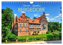 Unser buntes Bergedorf (Wandkalender 2024 DIN A4 quer), CALVENDO Monatskalender