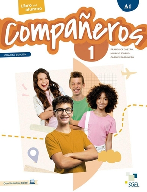 Castro Viúdez, Francisca / Rodero Díez, Ignacio et al. Compañeros 1 - Cuarta edición. Kursbuch + Code - Libro del Alumno. Hueber Verlag GmbH, 2026.
