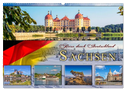 Reise durch Deutschland - Sachsen (Wandkalender 2024 DIN A2 quer), CALVENDO Monatskalender