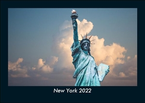 Tobias Becker. New York 2022 Fotokalender DIN A5 - Monatskalender mit Bild-Motiven aus Orten und Städten, Ländern und Kontinenten. Vero Kalender, 2022.