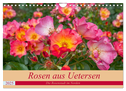 Rosen aus Uetersen (Wandkalender 2025 DIN A4 quer), CALVENDO Monatskalender