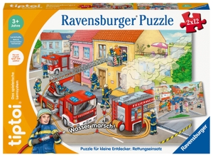 Ravensburger tiptoi Puzzle 00133 Puzzle für kleine Entdecker:Einsatzkräfte, Puzzle für Kinder ab 3 Jahren, für 1 Spieler. Ravensburger Spieleverlag, 2022.