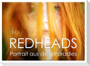 REDHEADS - Portrait aus dem Paradies (Wandkalender 2024 DIN A2 quer), CALVENDO Monatskalender