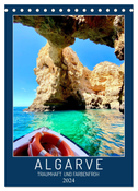 Algarve Traumhaft & farbenfroh (Tischkalender 2024 DIN A5 hoch), CALVENDO Monatskalender