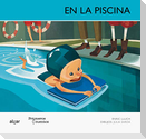 En la piscina