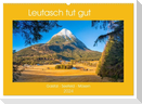 Leutasch tut gut (Wandkalender 2024 DIN A2 quer), CALVENDO Monatskalender