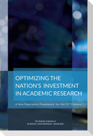 Optimizing the Nation's Investment in Academic Research