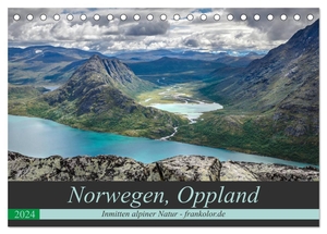 Brehm, Frank. Norwegen, Oppland (Tischkalender 2024 DIN A5 quer), CALVENDO Monatskalender - Auf Wanderschaft "In the Middle of Norway". Calvendo, 2023.