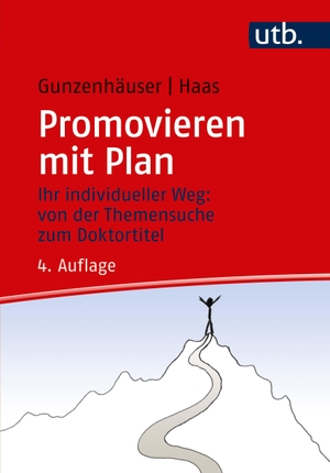 Gunzenhäuser, Randi / Erika Haas. Promovieren mit Plan - Ihr individueller Weg: von der Themensuche zum Doktortitel. UTB GmbH, 2019.
