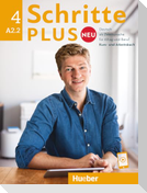 Schritte plus Neu 4 A2.2 Kursbuch und Arbeitsbuch mit Audios online