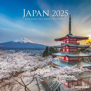 Neumann (Hrsg.). Japan 2025 - Wand-Kalender - Broschüren-Kalender - 30x30 - 30x60 geöffnet - Reise-Kalender - Country of Cherry Blossoms. Neumann Verlage GmbH & Co, 2024.