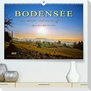 Bodensee - "Die Dörfer sind wie ein Garten ..." (Rainer Maria Rilke) (Premium, hochwertiger DIN A2 Wandkalender 2022, Kunstdruck in Hochglanz)
