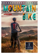 Mountainbike - einfach Spaß (Tischkalender 2025 DIN A5 hoch), CALVENDO Monatskalender