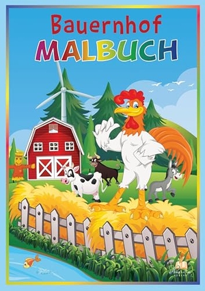 Müller, Josef Mickey. Bauernhof Malbuch - 50 große und einfache Zeichnungen - Von lustigen Tieren bis zum fleißigen Traktor - Empfohlen für Kinder ab 3 Jahren. dhamma Verlag, 2025.