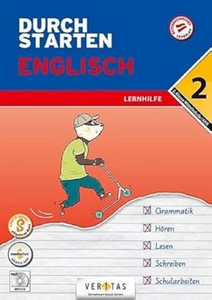 Zach, Franz / Eisinger-Müllner, Nicole et al. Durchstarten 2. Klasse - Englisch Mittelschule/AHS - Lernhilfe inkl. Audio-CD. App-Inhalte für mobiles Üben - Übungsbuch mit Lösungen und Audio-CD. App-Inhalte für mobiles Üben. Veritas Verlag, 2020.