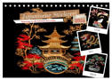 Japanische Stickerei - Hommage an die Ästhetik des Landes (Tischkalender 2024 DIN A5 quer), CALVENDO Monatskalender