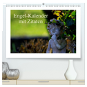 Engel-Kalender mit Zitaten (hochwertiger Premium Wandkalender 2024 DIN A2 quer), Kunstdruck in Hochglanz