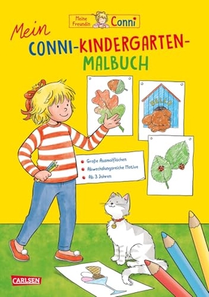 Sörensen, Hanna / Uli Velte. Conni Gelbe Reihe (Beschäftigungsbuch): Mein Conni-Kindergarten-Malbuch. Carlsen Verlag GmbH, 2025.