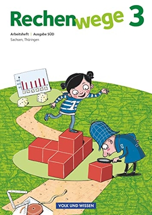 Fuchs, Mandy / Grohmann, Wolfgang et al. Rechenwege 3. Schuljahr. Arbeitsheft Süd. Volk u. Wissen Vlg GmbH, 2012.
