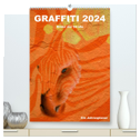 GRAFFITI 2024 / Planer (hochwertiger Premium Wandkalender 2024 DIN A2 hoch), Kunstdruck in Hochglanz