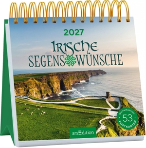 Postkartenkalender Irische Segenswünsche 2027. Ars Edition GmbH, 2026.