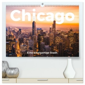 Scott, M.. Chicago - Eine einzigartige Stadt. (hochwertiger Premium Wandkalender 2024 DIN A2 quer), Kunstdruck in Hochglanz - Eine fröhliche Entdeckungsreise nach Chicago.. Calvendo, 2023.