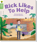 Oxford Reading Tree Green Sparks: Level 5: Rick Likes to Help