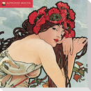 Alphonse Mucha - Alfons Mucha 2027 - Original Flame Tree Publishing-Kalender [Kalender]