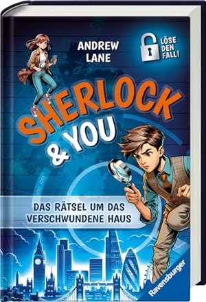 Lane, Andrew. Sherlock & You, Band 1 - Das Rätsel um das verschwundene Haus. Ravensburger Verlag, 2024.