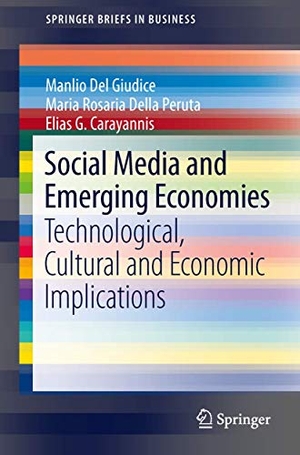 Del Giudice, Manlio / Carayannis, Elias G. et al. Social Media and Emerging Economies - Technological, Cultural and Economic Implications. Springer International Publishing, 2013.