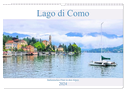 Lago di Como - Italienisches Flair in den Alpen (Wandkalender 2024 DIN A3 quer), CALVENDO Monatskalender