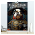 CHARAKTIERE Hunde mit Profil (hochwertiger Premium Wandkalender 2024 DIN A2 hoch), Kunstdruck in Hochglanz
