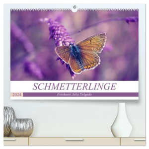Delgado, Julia. Schmetterlinge im Fokus (hochwertiger Premium Wandkalender 2024 DIN A2 quer), Kunstdruck in Hochglanz - Erleben Sie den Zauber der Schmetterlinge das ganze Jahr hindurch. Calvendo, 2023.