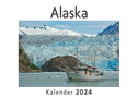Alaska (Wandkalender 2024, Kalender DIN A4 quer, Monatskalender im Querformat mit Kalendarium, Das perfekte Geschenk)