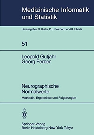 Gutjahr, L. / G. Ferber. Neurographische Normalwerte - Methodik, Ergebnisse und Folgerungen. Springer Berlin Heidelberg, 1984.