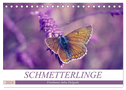 Schmetterlinge im Fokus (Tischkalender 2024 DIN A5 quer), CALVENDO Monatskalender
