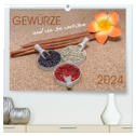Gewürze und wie sie wachsen (hochwertiger Premium Wandkalender 2024 DIN A2 quer), Kunstdruck in Hochglanz