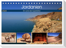 Jordanien - Ein Land der Superlative (Tischkalender 2024 DIN A5 quer), CALVENDO Monatskalender